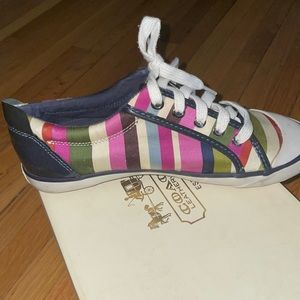 Coach shoes multi color